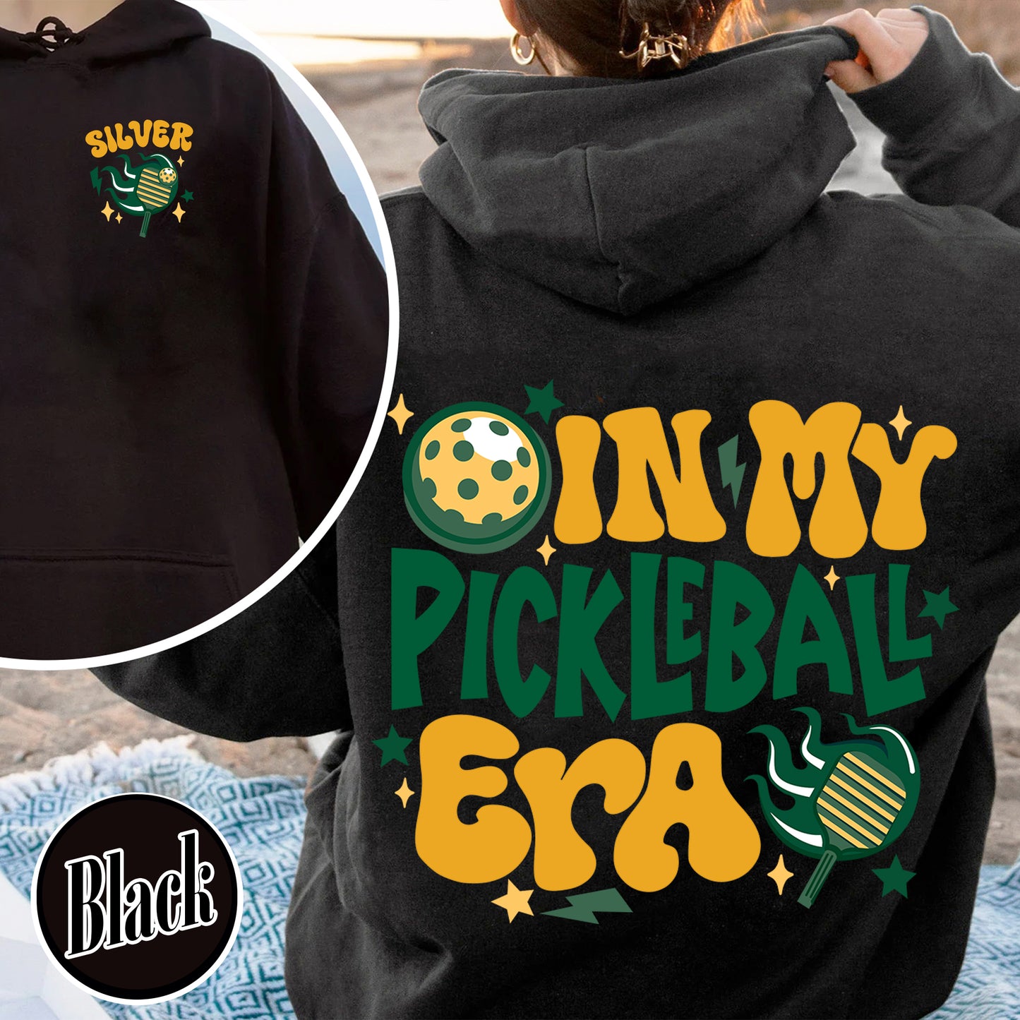 Pickleball Hoodie, Pickleball Funny Hooded Hoodie, Pickleball Era Hoodie, Pickleball Mama, Pickleball Hoodie Personalize