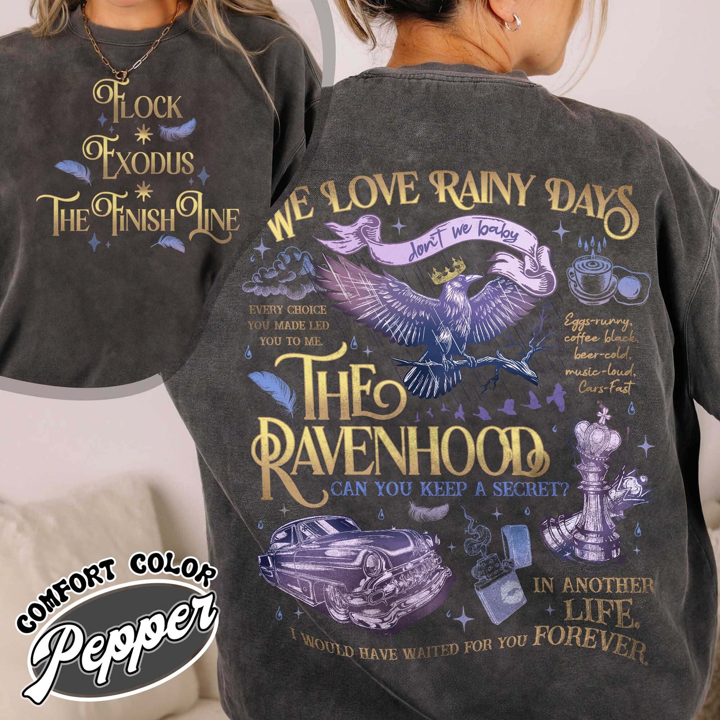 We Love Rainy Days Shirt, Dont We Baby Shirt, Romance Books, Book Lover Gift, Rainy Days Shirt, We Love Rainy Days Don’t Be, Book Lover Gift