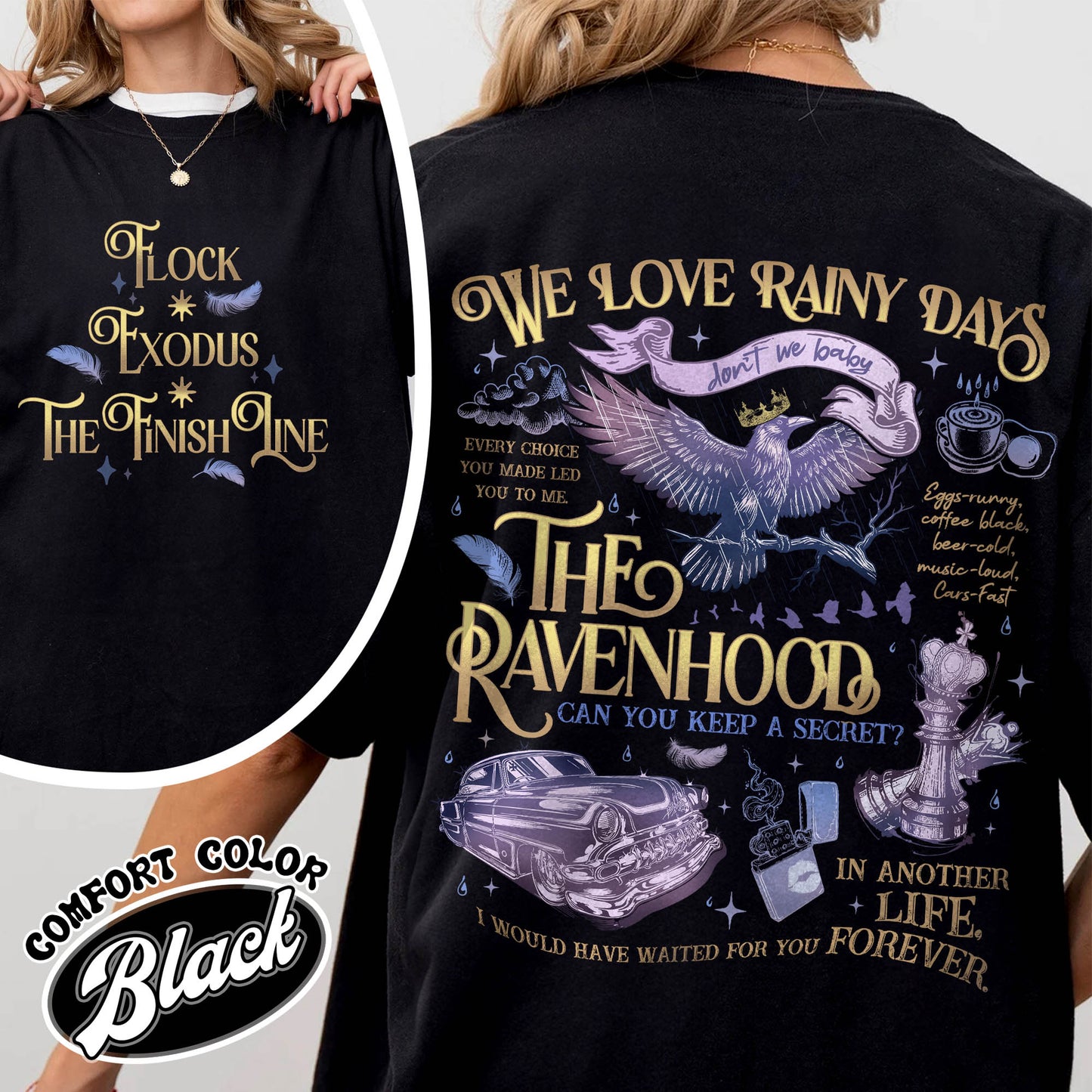 We Love Rainy Days Shirt, Dont We Baby Shirt, Romance Books, Book Lover Gift, Rainy Days Shirt, We Love Rainy Days Don’t Be, Book Lover Gift