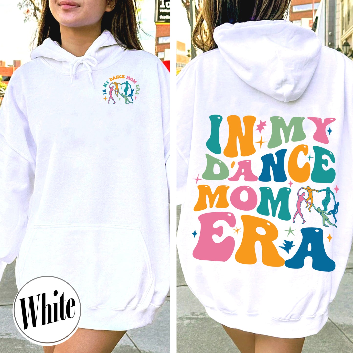 In My Dance Mom Era Hoodie, In My Dance Mom Era, Dance Mama Hoodie, Dancer Hoodie For Mom, Dance Mom Era