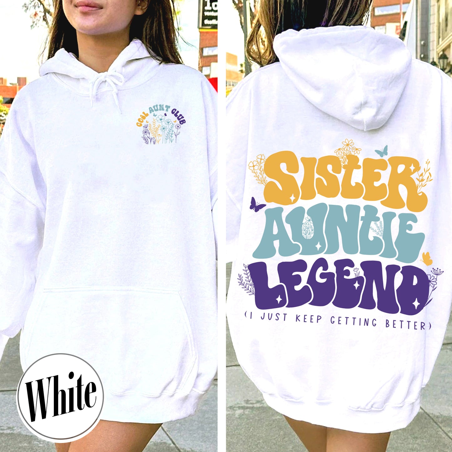 Cool Aunt Club Hoodie, Cool Aunts Club Sweatshirt And Hoodie,Cool Sister Club Hoodie, Cool Sisters Club Hoodie, Cool Big Sister Club