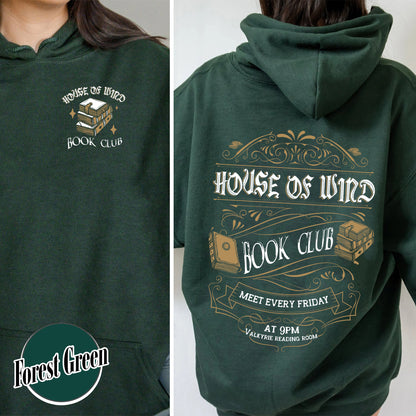 House Of Wind Book Club Hoodie, Acotar Velaris Starlight Hoodie