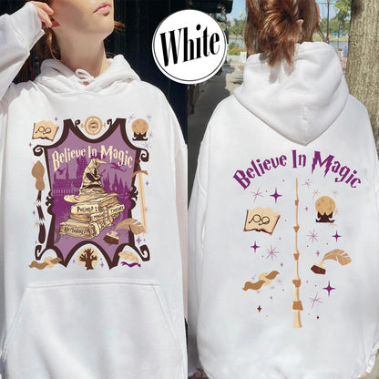 Wizard Castle Book Hoodie, Wizard Castle With Books, Wizard Book Hoodie, Wizard Book Hoodie, Book Lover Hoodie