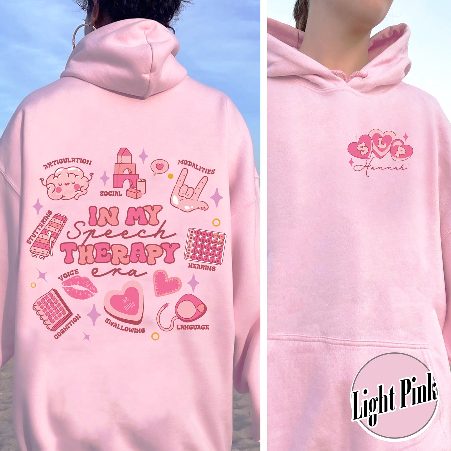 Speech Therapy Valentine Hoodie, in My Speech Therapy Era Hoodie, Speech Therapy Valentine, Speech Therapy Hoodie Valentines Day