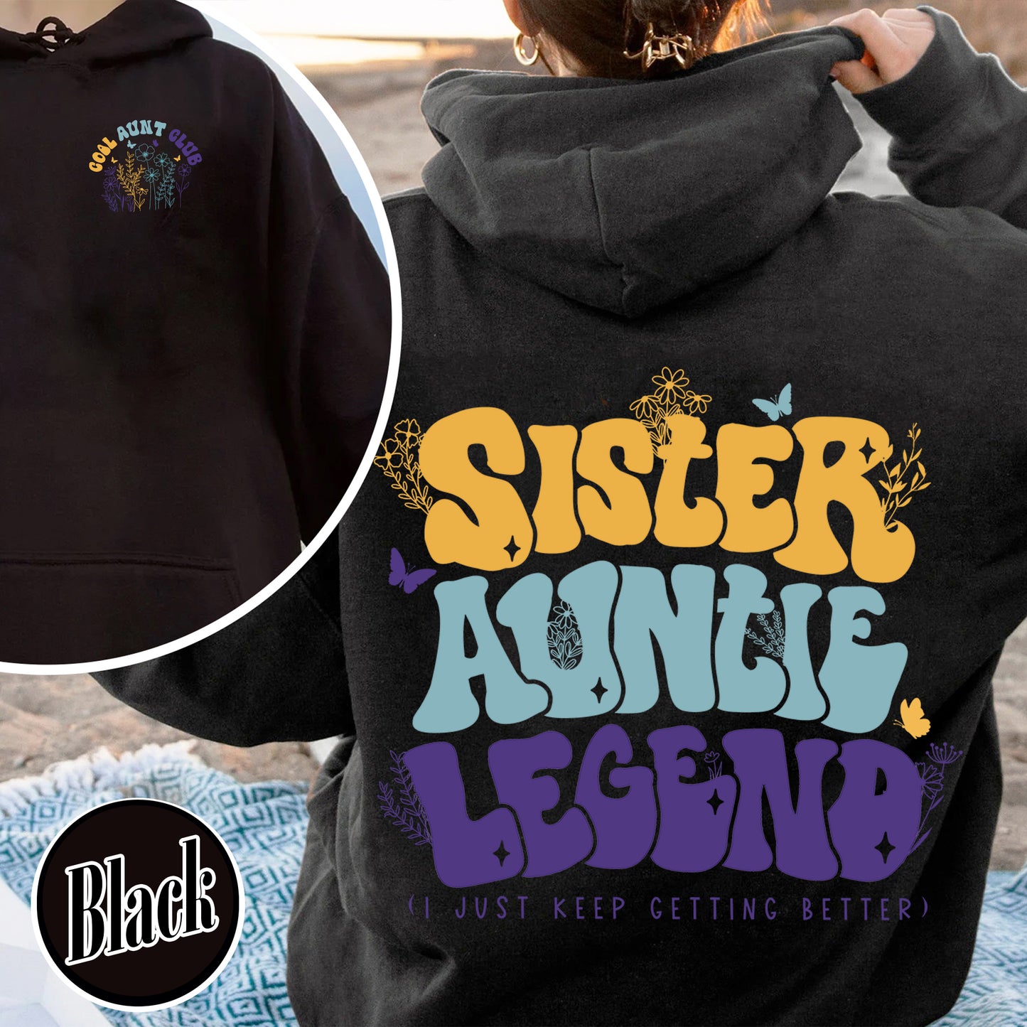 Cool Aunt Club Hoodie, Cool Aunts Club Sweatshirt And Hoodie,Cool Sister Club Hoodie, Cool Sisters Club Hoodie, Cool Big Sister Club