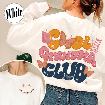 Cool Grandma Club Sweatshirt, In My Cool Grandma Era, Cool Grandma Club, Cool Grandmas Club Sweatshirt, Cool Gifts For Grandma