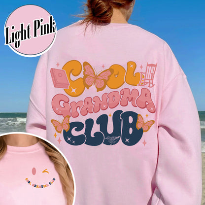 Cool Grandma Club Sweatshirt, In My Cool Grandma Era, Cool Grandma Club, Cool Grandmas Club Sweatshirt, Cool Gifts For Grandma