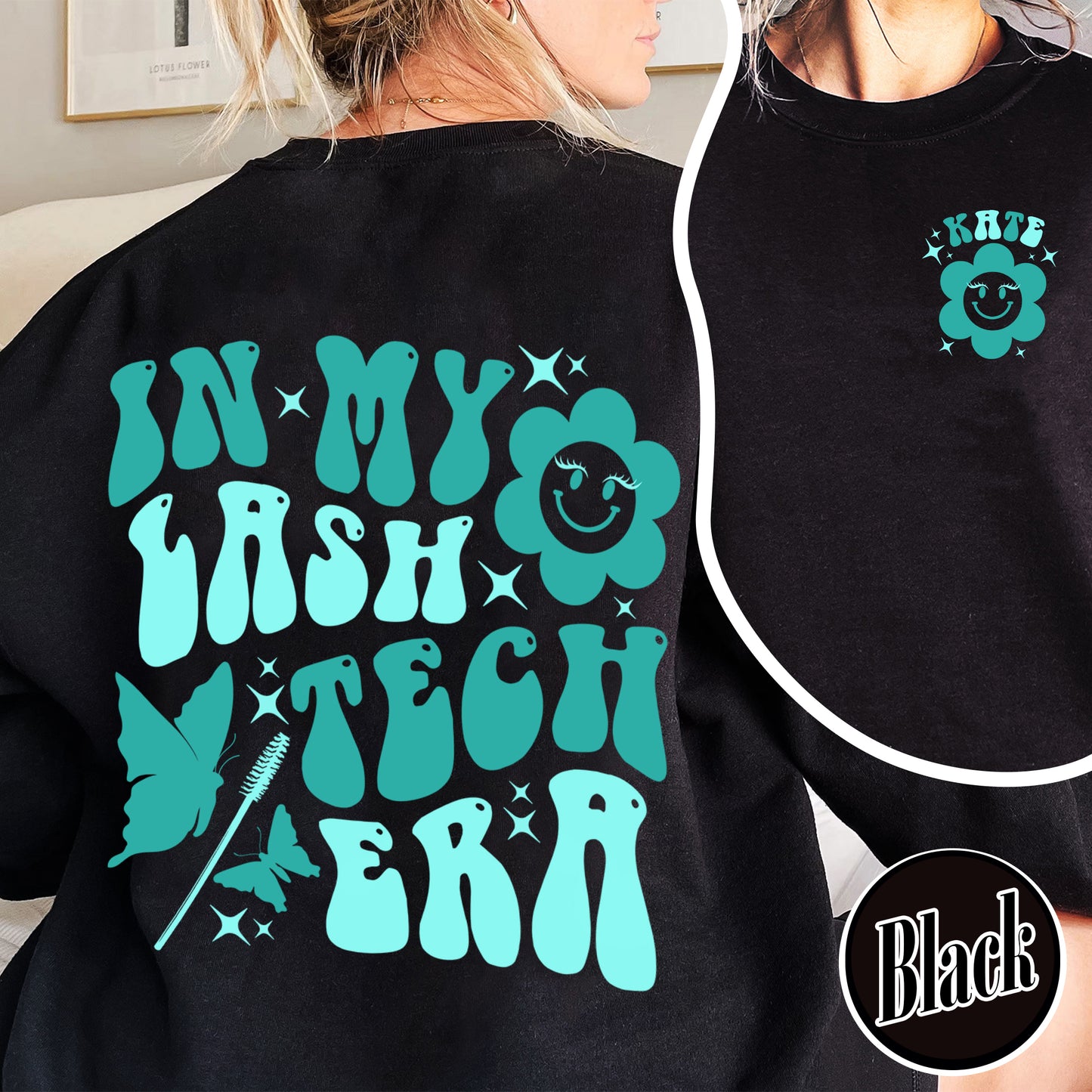 Lash Tech Christmas Sweatshirt, Lash Tech Christmas, Lash Tech Gift, Lash Tech Gift, Lash Tech Sweater, Gift for Your Lash Tech, Lash Tech Sweatshirts