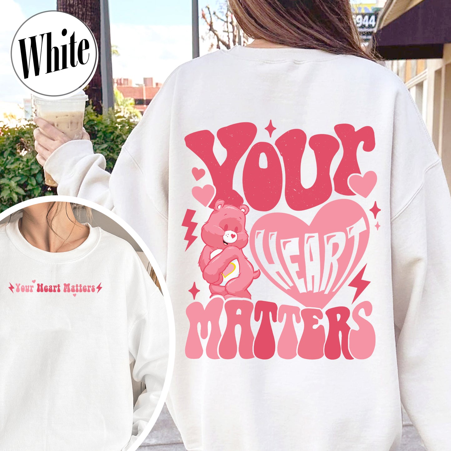 Heart Health Sweatshirt, Heart Health Awareness Shirt, Heart Health Month, Heart Health Awareness, Your Heart Matters Sweatshirt, Mental Health Shirt