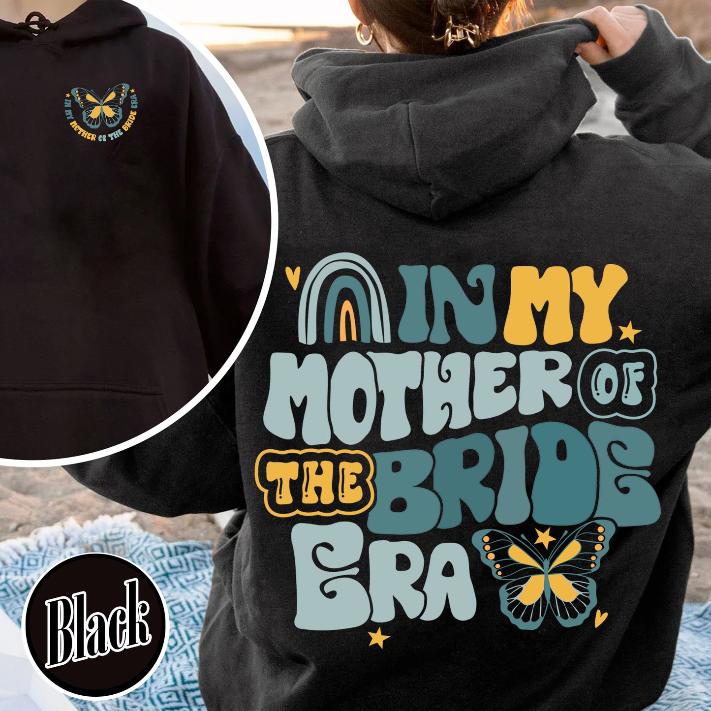 In My Mother of the Bride Era Hoodie, Mother of Bride Getting Ready Hoodie, Mother of Bride, Mother of the Bride Hoodie