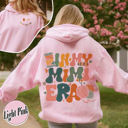 In My Mimi Era Hoodie, Mimi Hoodie, Grandma Era Hoodie, Grandma Hoodie, Gift for Grandmom Hoodie, Grandma Era