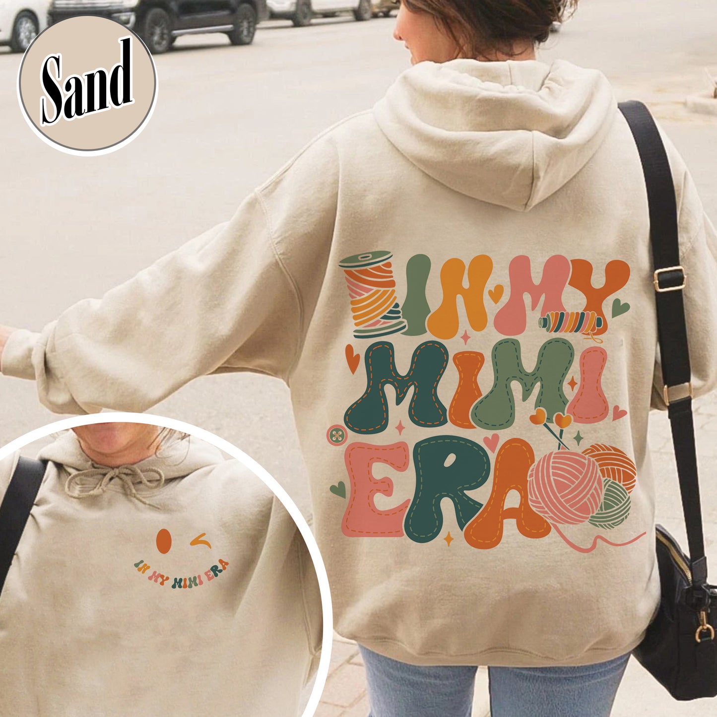 In My Mimi Era Hoodie, Mimi Hoodie, Grandma Era Hoodie, Grandma Hoodie, Gift for Grandmom Hoodie, Grandma Era