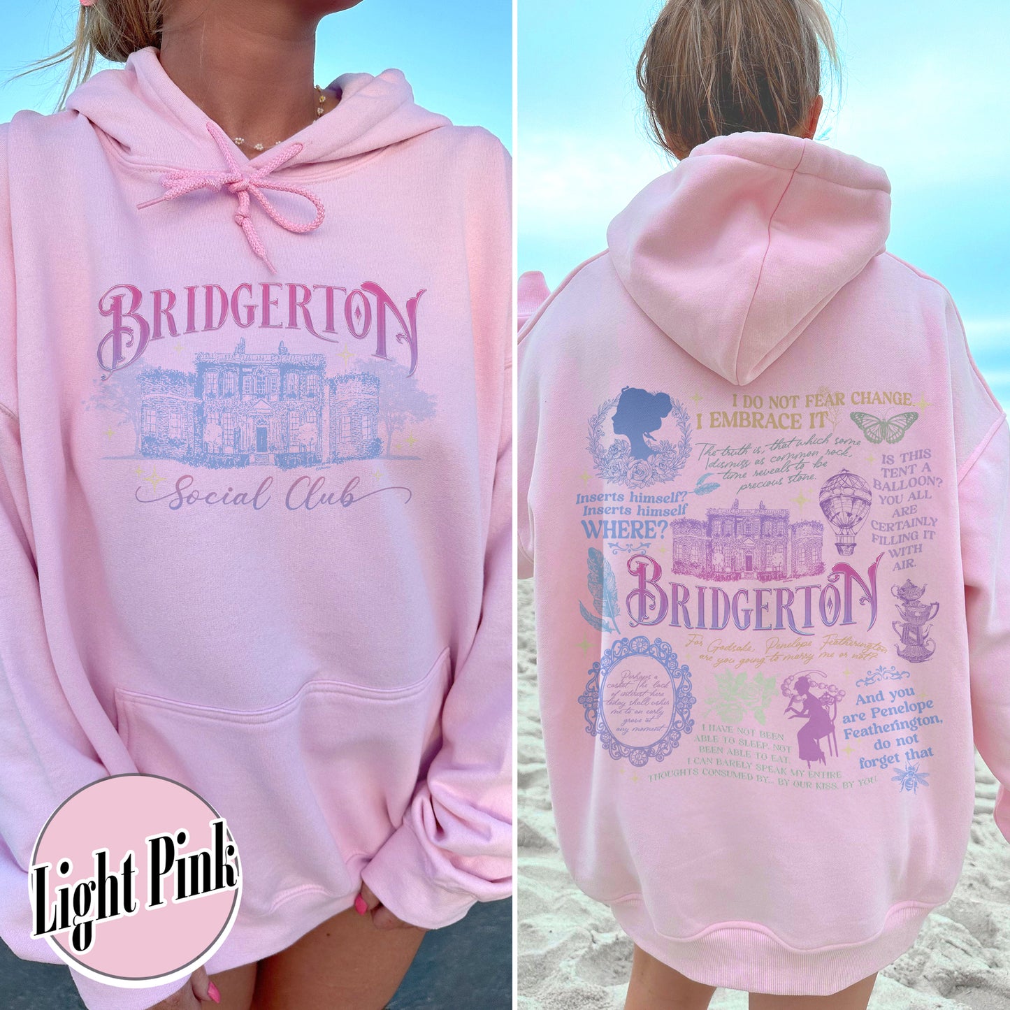 Penelope Colin Bridgerton Season 3 Hoodie, Spill The Tea Lady Whistledown's Society Papers, Historical Drama Hoodie, Bridgerton Party