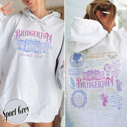 Penelope Colin Bridgerton Season 3 Hoodie, Spill The Tea Lady Whistledown's Society Papers, Historical Drama Hoodie, Bridgerton Party
