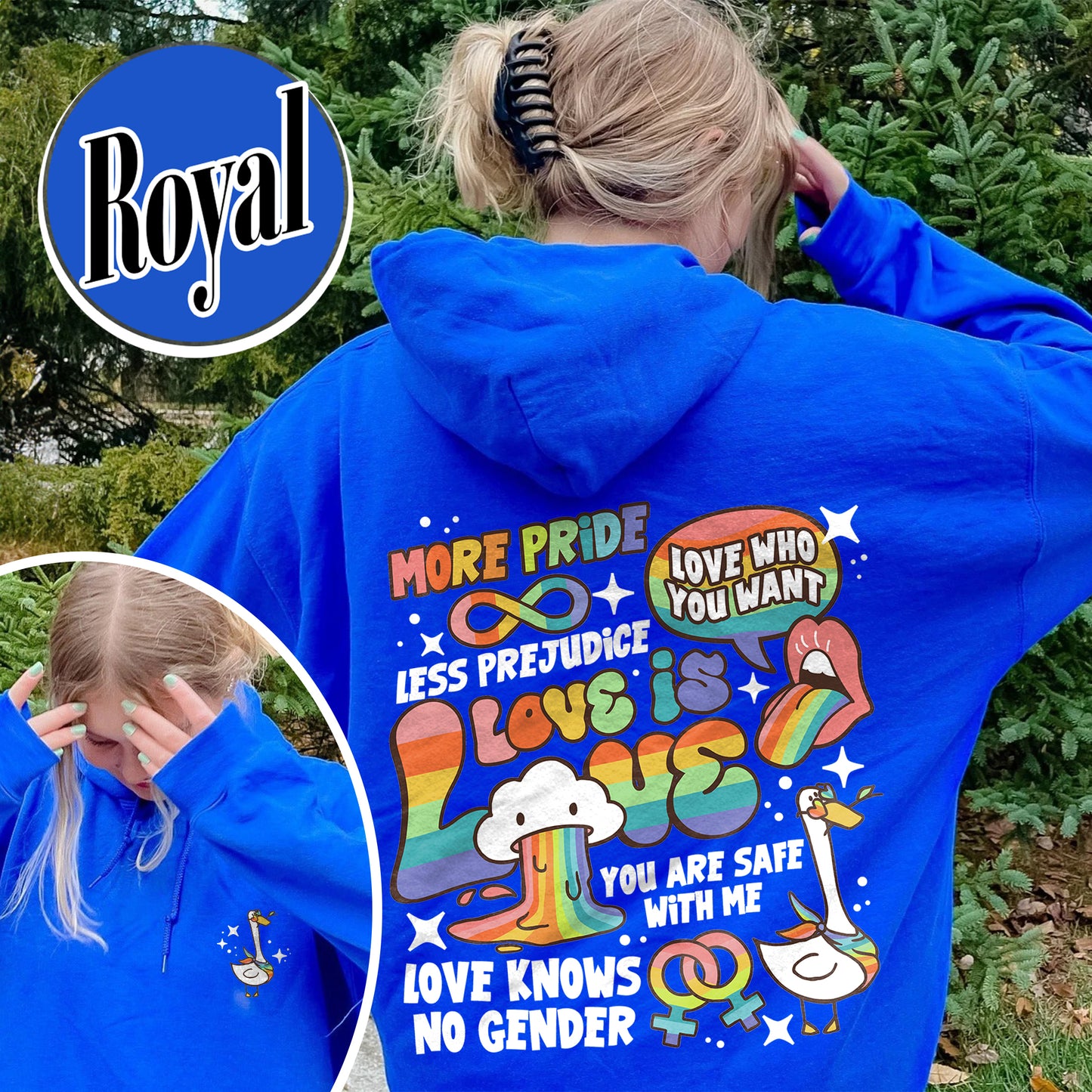 Love Is Love Lgbt Hoodie, Kindness Hoodie, LGBTQ Support Hoodie, Gay Pride, Proud Ally, Proud To Be An Ally, Pride Month Hoodie