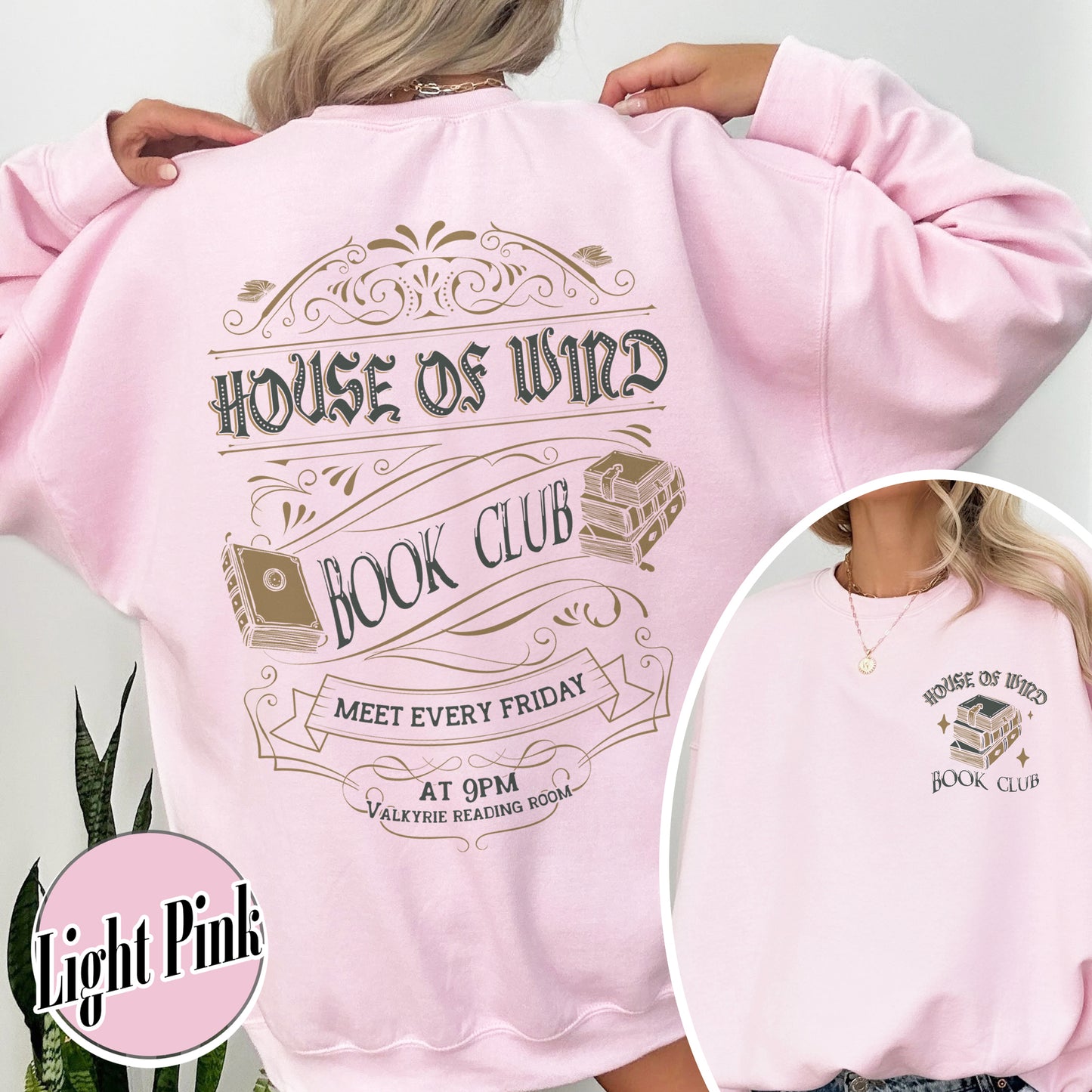 House Of Wind Book Club Sweatshirt, Acotar Velaris Starlight Sweatshirt