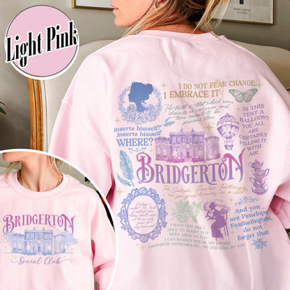 Penelope Colin Bridgerton Season 3 Sweatshirt, Spill The Tea Lady Whistledown's Society Papers, Historical Drama Sweatshirt, Bridgerton Party