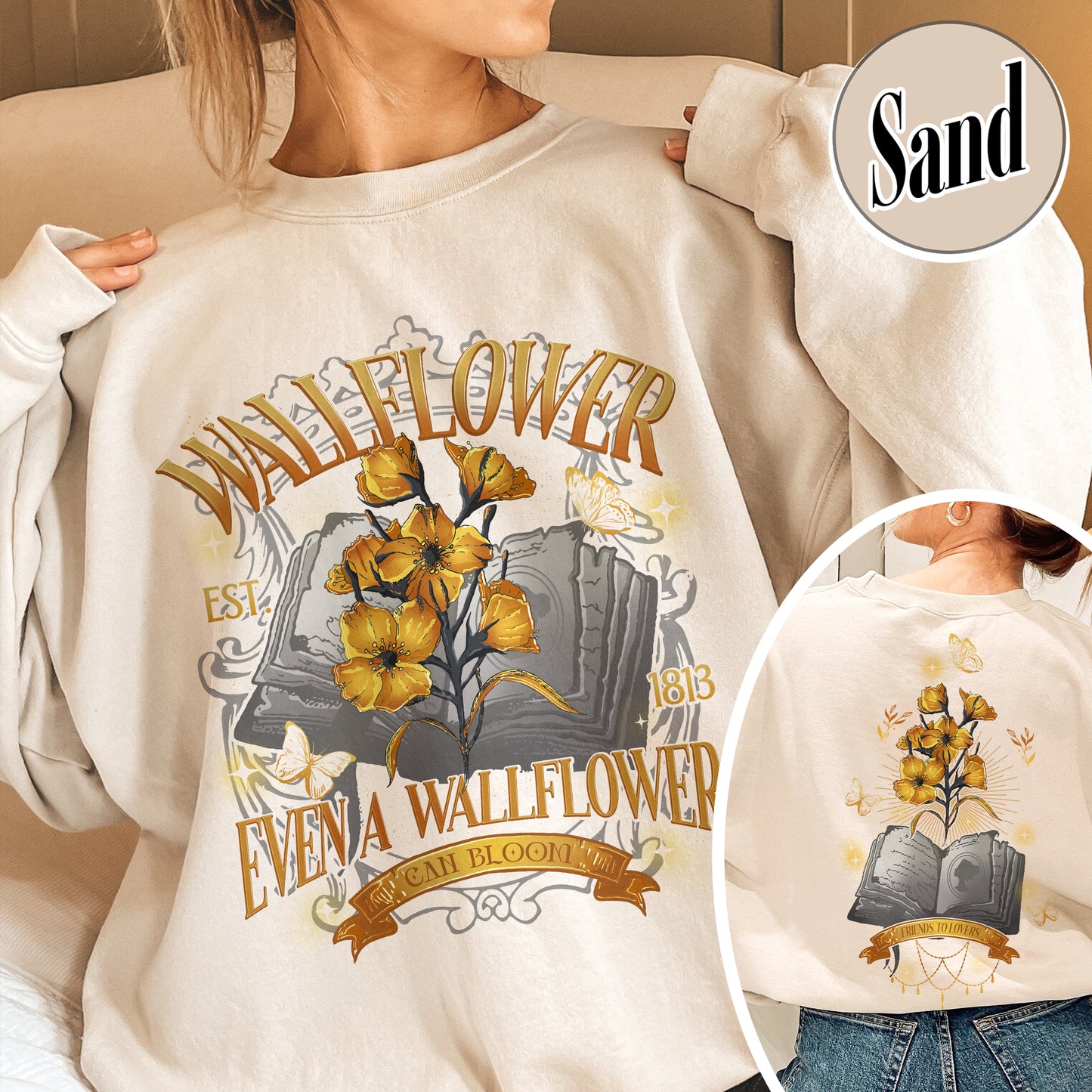 Colin and Penelope Colin Wallflower, Penelope and Colin Carriage Sweatshirt, Penelope and Colin Sweatshirt, Lady Whistledown Colin and Penelope Sweatshirt