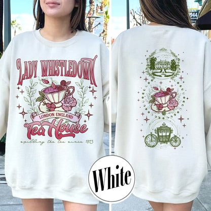 Lady Whistledown Tea House, Spill the Tea Lady Whistledown Sweatshirt, Lady Whistledown, Lady Whistledown Colin and Penelope, Tea House Sweatshirt