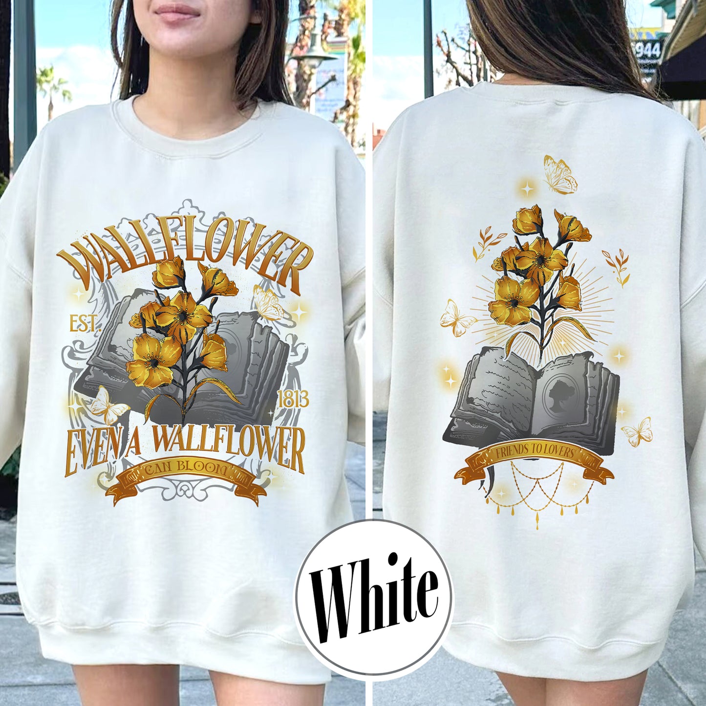 Colin and Penelope Colin Wallflower, Penelope and Colin Carriage Sweatshirt, Penelope and Colin Sweatshirt, Lady Whistledown Colin and Penelope Sweatshirt