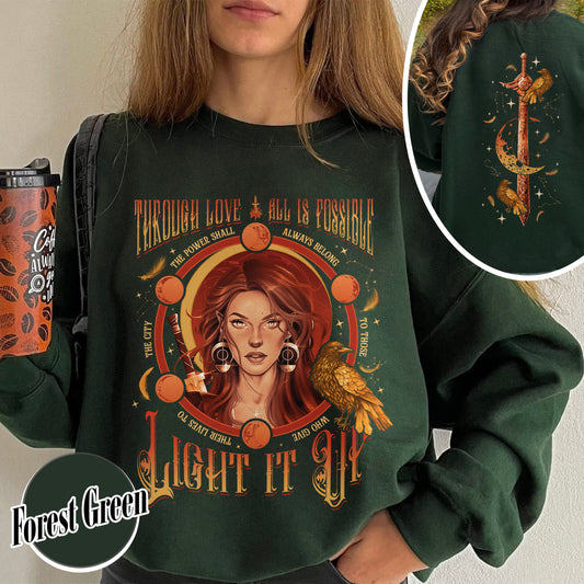 Bookish Sweatshirt,Bryce Quinlan  Sweatshirt, Bryce Quinlan Crescent City  Sweatshirt