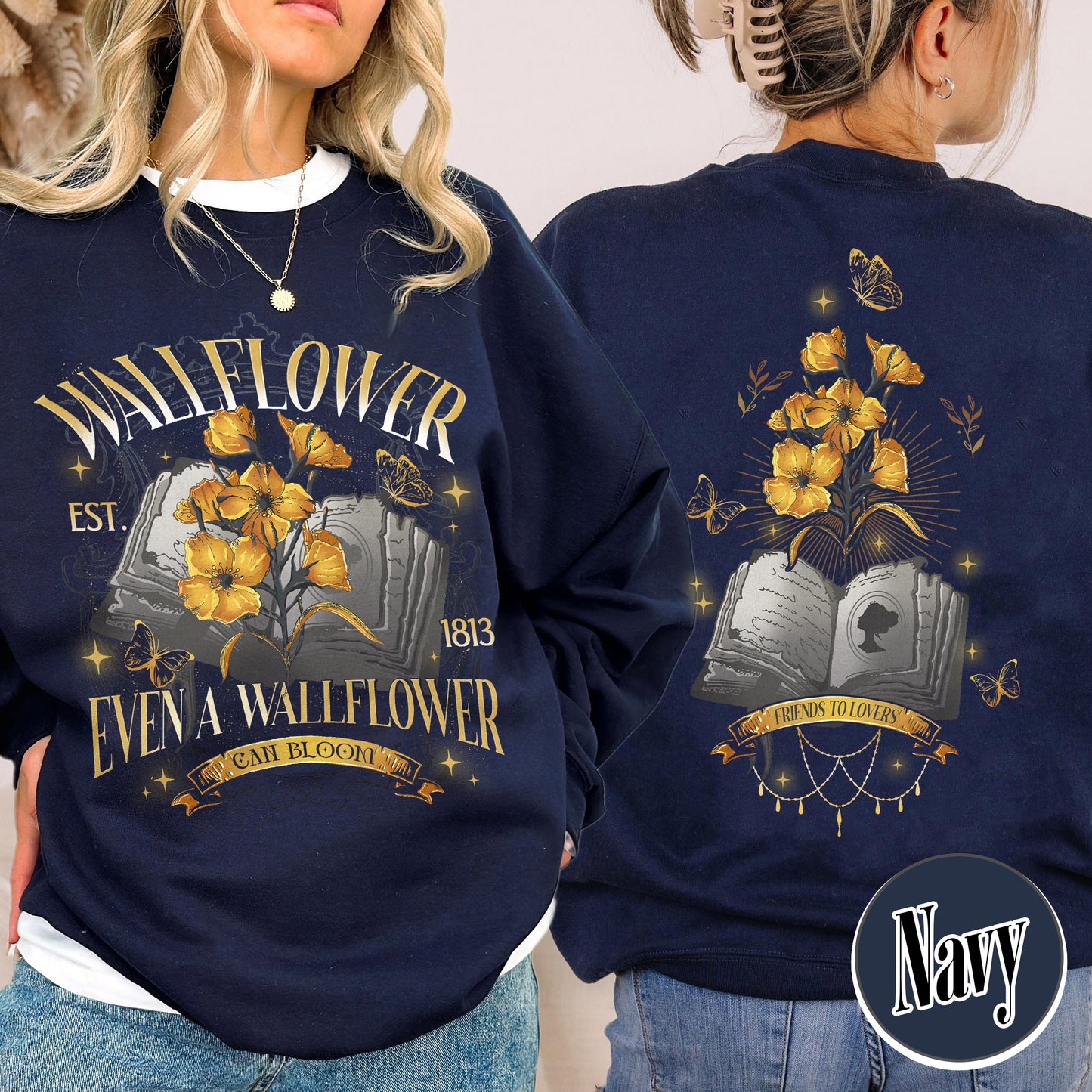 Colin and Penelope Colin Wallflower, Penelope and Colin Carriage Sweatshirt, Penelope and Colin Sweatshirt, Lady Whistledown Colin and Penelope Sweatshirt