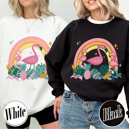 Mom Sweatshirt,In My Flamingo Mom Era Sweatshirt,Pink Flamingo Sweatshirt, Gift for Mom