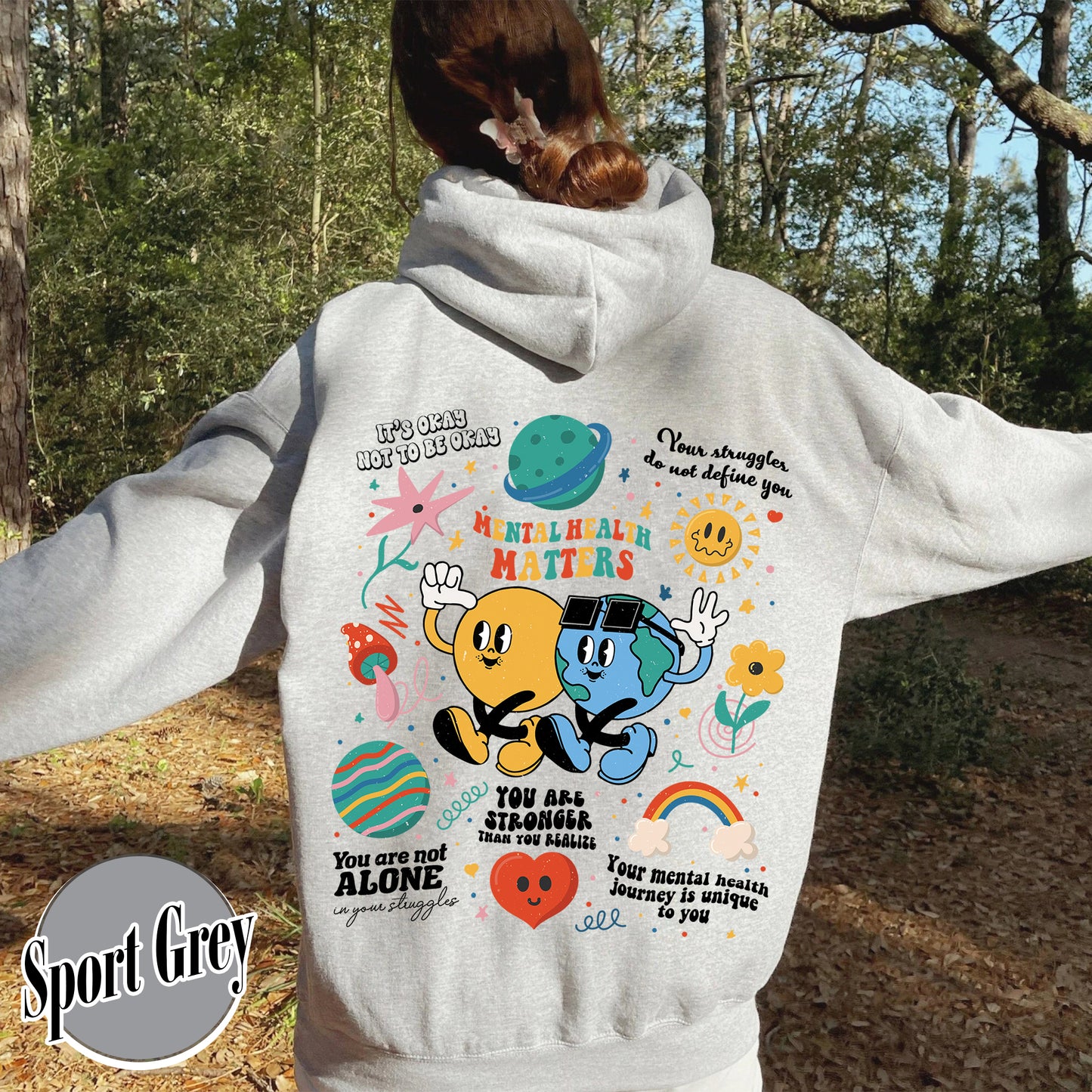 Mental Health Matters Hoodie, Mental Health Hoodie Feelings Matter, 988 Mental Health Matters, Mental Health Gift