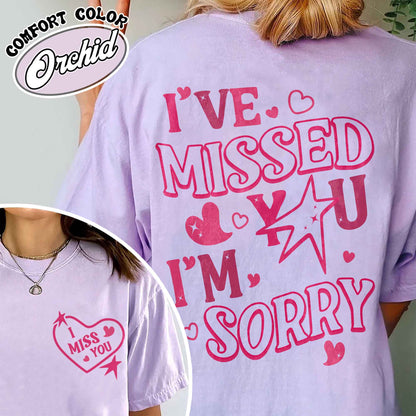 Music Lover Comfort Color Shirt, I’ve Miss You I’m Sorry Shirt, Gracie Abrams Shirt, Fan Merch Shirt