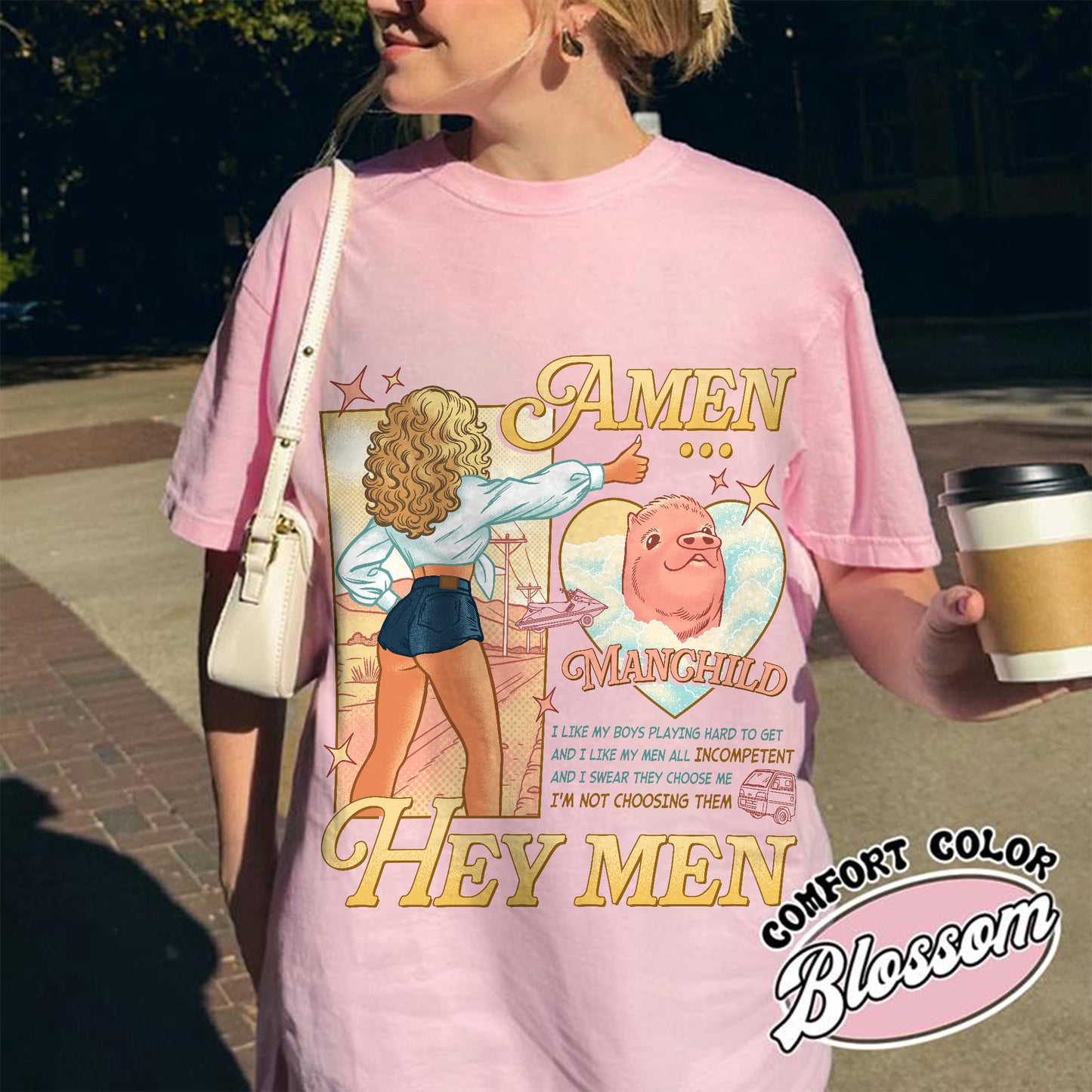 Music Lovers Comfort Colors Shirt,Manchild Shirt,Short and Sweat,Manchild Lyric Shirt, Sab Carp Tshirt