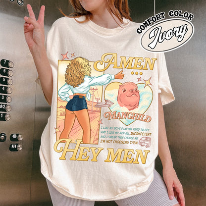 Music Lovers Comfort Colors Shirt,Manchild Shirt,Short and Sweat,Manchild Lyric Shirt, Sab Carp Tshirt