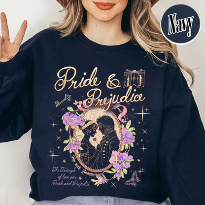 Bookish Sweatshirt, Pride and Prejudice 20th Anniversary Sweatshirt for Fan, Pemberley Sweatshirt