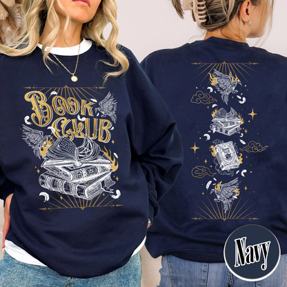 Custom Book Club Sweatshirt, Custom Book Merch, Custom Book Club Sweatshirt, Book Club Gift, Fantasy Book Club, Romantasy Book Club