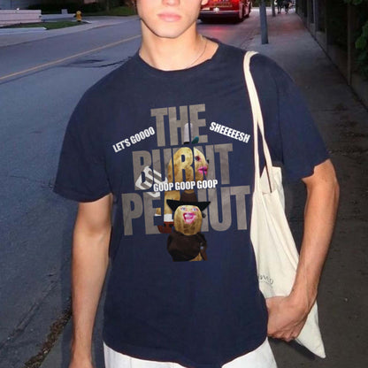 Funny The Burnt Peanut GOOP Homage, Peanut GOOP Bungulator 90s Bootleg, Internet Viral Meme Tshirt