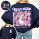Halloween Book Lover Sweatshirt, Read More Booooks Halloween Sweatshirt, Spooky Season Sweatshirt