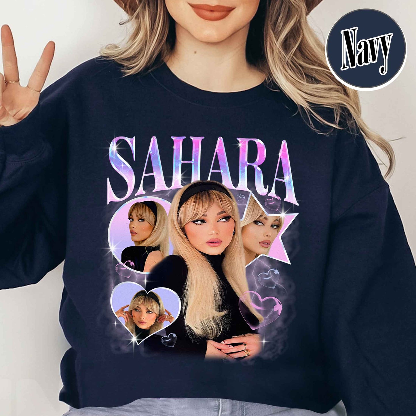Custom Vintage Bootleg Girlfriend Sweatshirt, Bootleg Retro 90s Sweatshirt, Retro Custom Bootleg Rap Sweatshirt