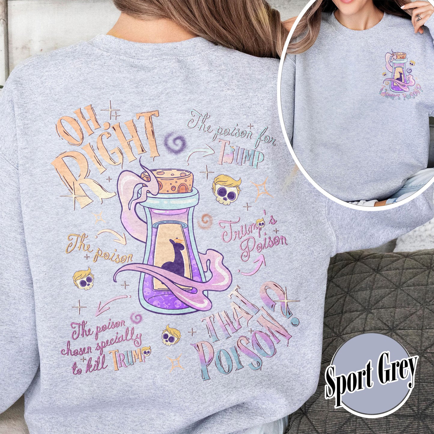 Oh Right That Poison Llama Poison Sweatshirt, FDT Sweatshirt, Foxtrot Delta Tango Sweatshirt