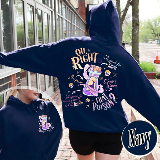 Oh Right That Poison Llama Poison Hoodie, FDT Hoodie, Foxtrot Delta Tango Hoodie