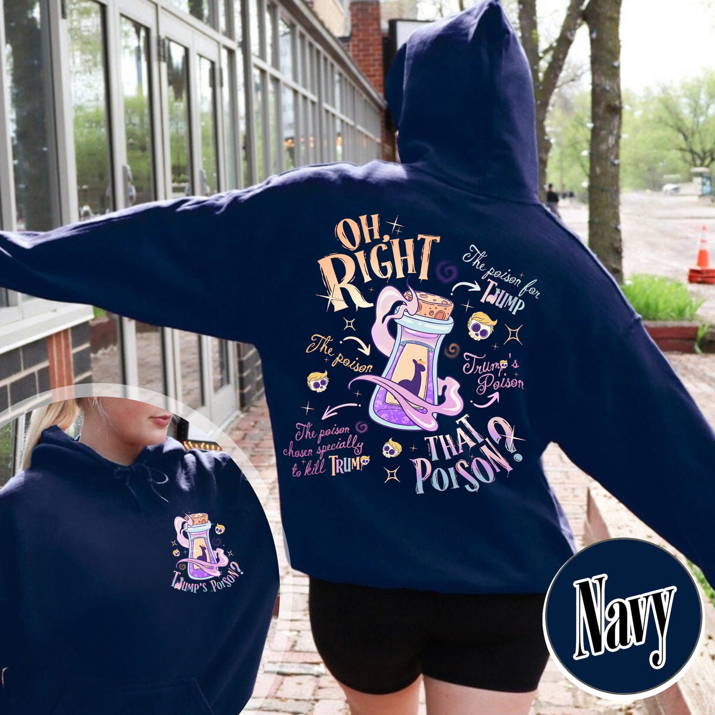 Oh Right That Poison Llama Poison Hoodie, FDT Hoodie, Foxtrot Delta Tango Hoodie