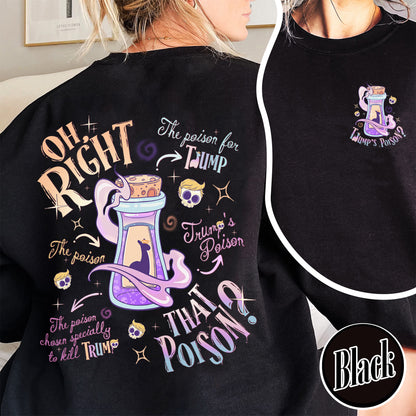 Oh Right That Poison Llama Poison Sweatshirt, FDT Sweatshirt, Foxtrot Delta Tango Sweatshirt