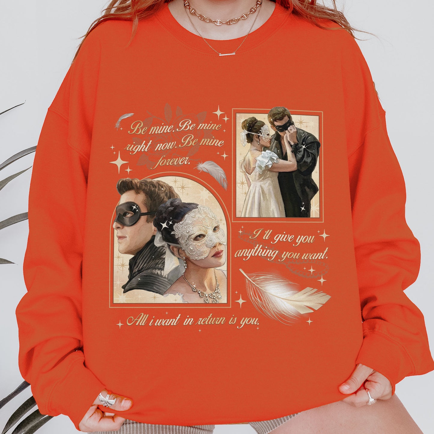 From Masquerade to Marriage – Benophie Inspired – Bridgerton Benedict & Sophie Regency Romance Sweatshirt