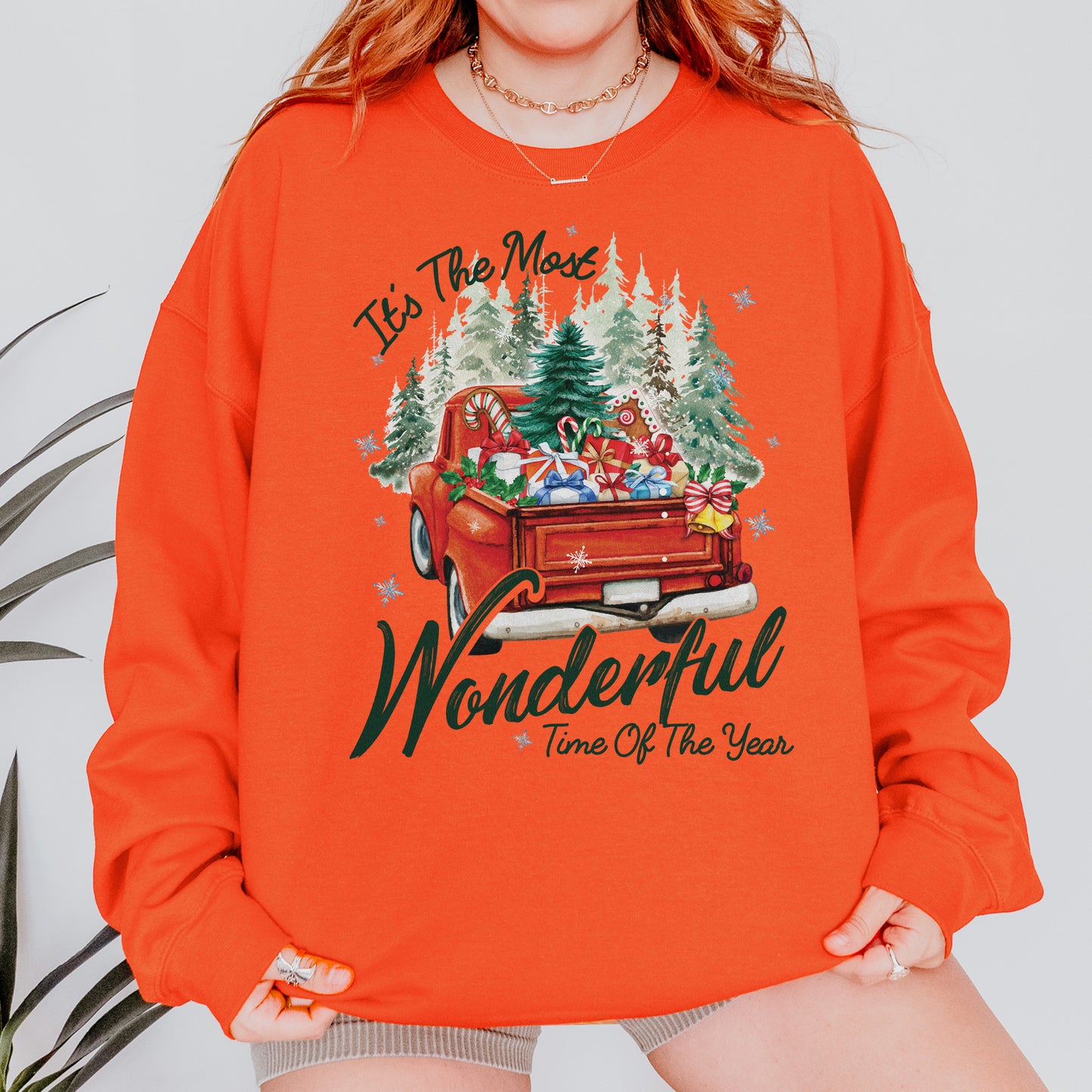 It’s The Most Wonderful Time Of The Year Chrismast Holiday Sweatshirt