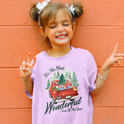 It’s The Most Wonderful Time Of The Year Chrismast Holiday Youth Tshirt