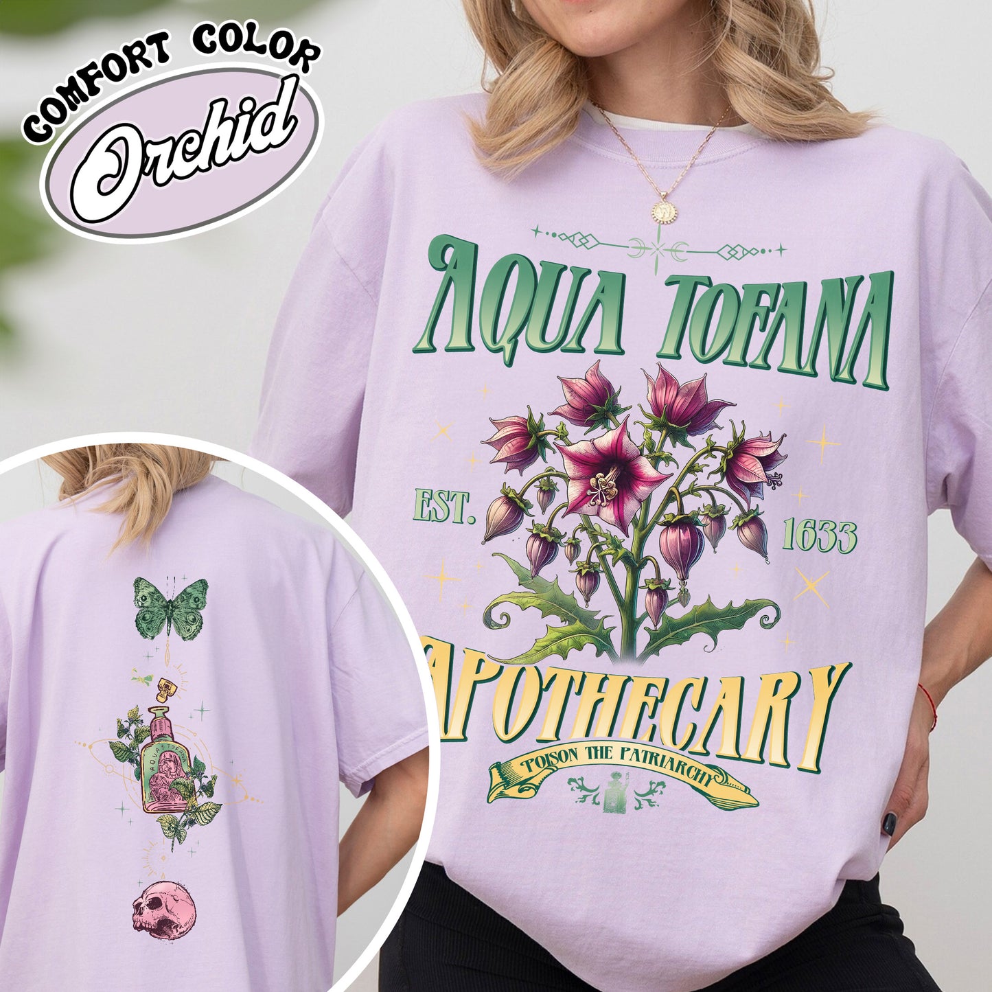 Aqua Tofana Apothecary Shirt, Aqua Tofana Shirt, Funny Feminist Aqua Tofana Apothecary Shirt, Poison the Patriarchy, Womens Rights Shirt