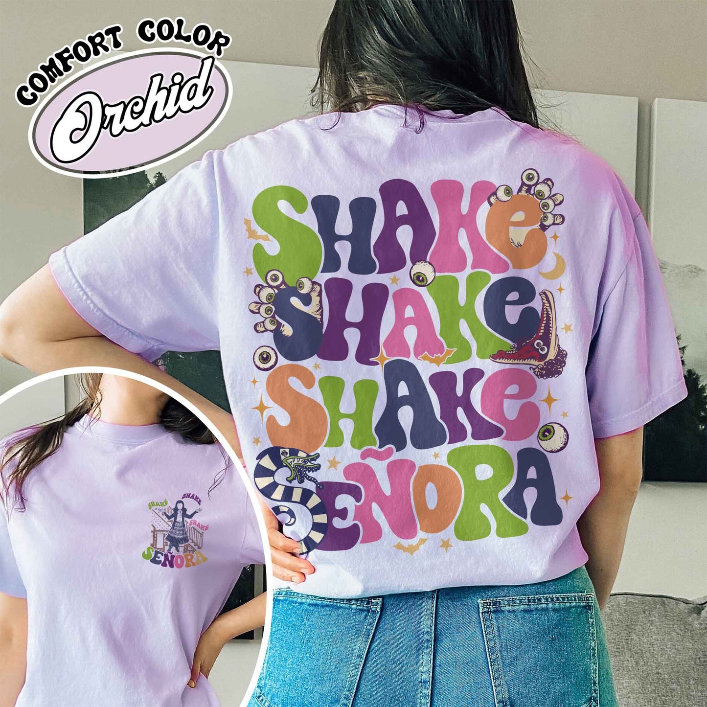 Shake Shake Shake Señora Shirt, Halloween Shirt, Fall Shirt, Funny Halloween Shirt, Shake Shake Shake Senora, Halloween Movie, Shake Senora Shirt