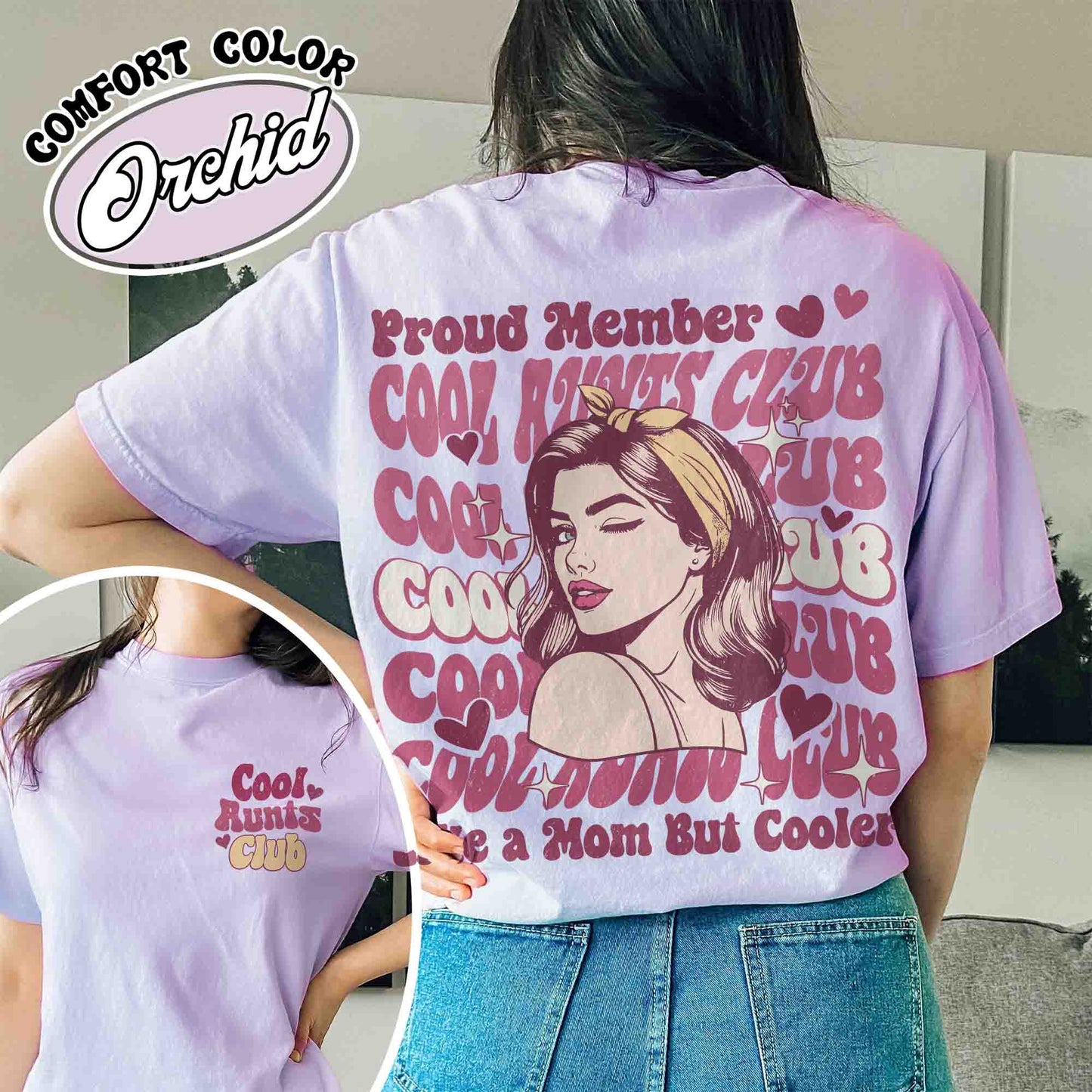 Cool Aunts Club Pocket Shirt, Cool Aunts Club Shirt, Cool Aunts Club T-Shirt, Great Aunt Club, Aunt and Neice Gift, Future Aunt Gifts