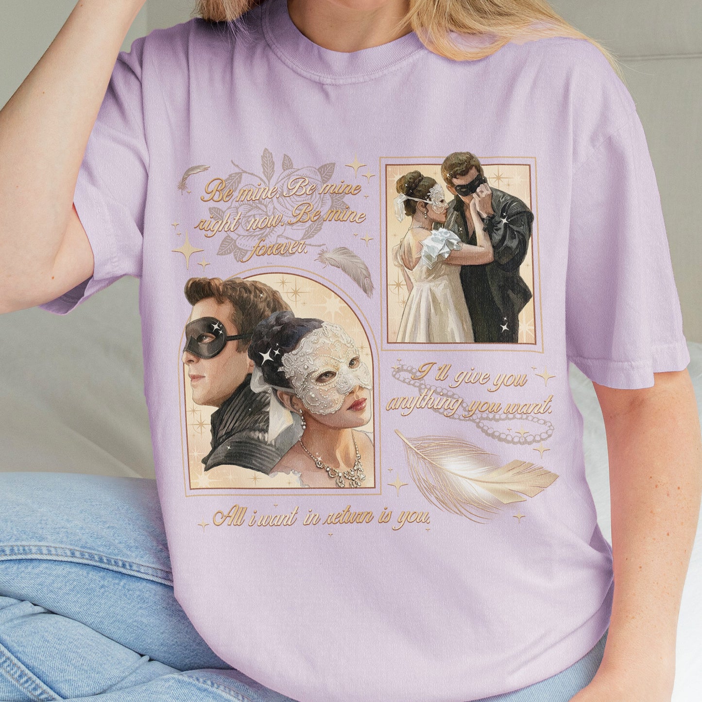 From Masquerade to Marriage – Benophie Inspired – Bridgerton Benedict & Sophie Regency Romance Tshirt