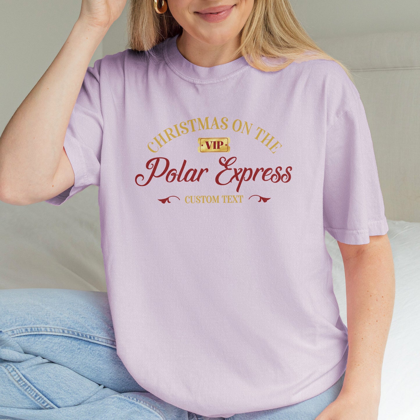 Polar Express Family Christmas Shirt, Custom Matching Holiday Tee, Personalized Christmas Shirt