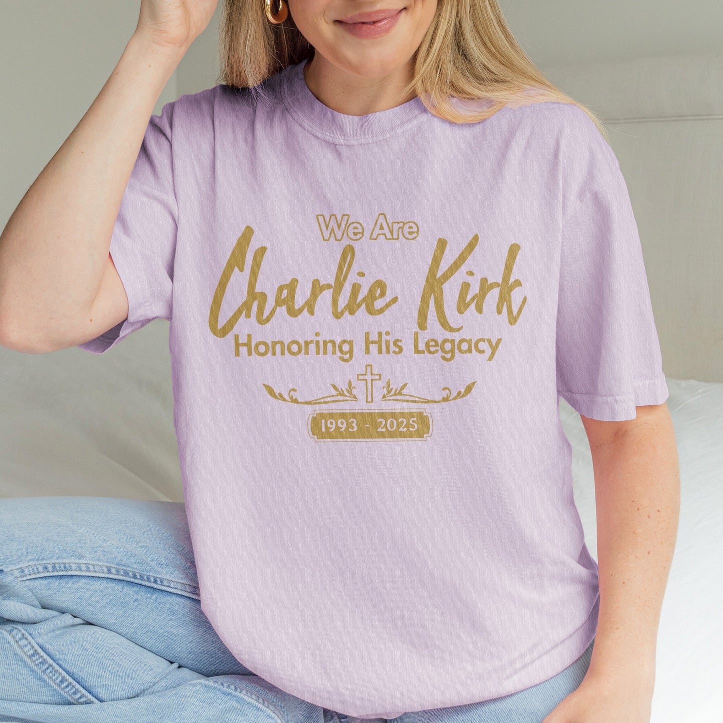 We Are Charlie Kirk Shirt: Honoring His Legacy 1993-2025, Tribute Faith & Memorial Tee