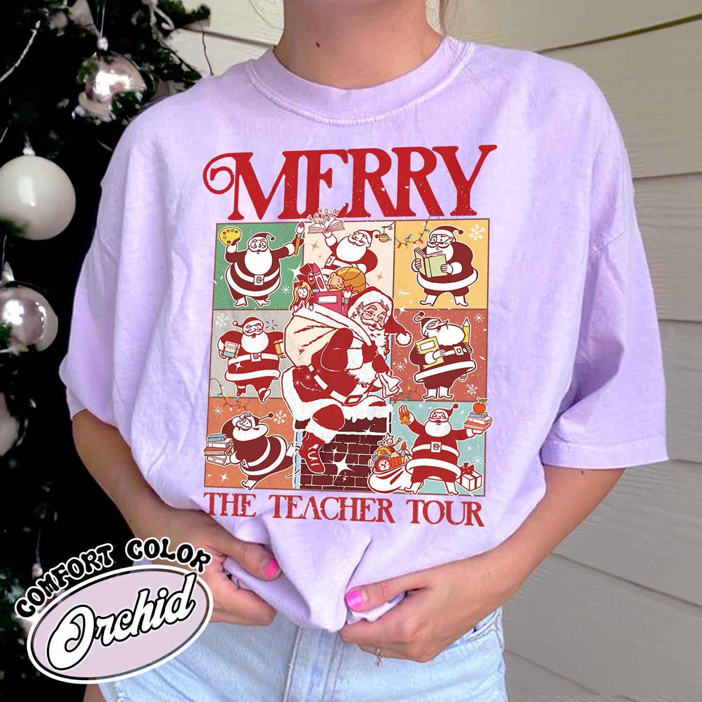 Christmas Teacher Era Tour Shirt, Merry Christmas Shirt, Santa Clause Tshirt, Christmas Teacher Shirt, Santas Teachers Shirt, Teachers Day Gift